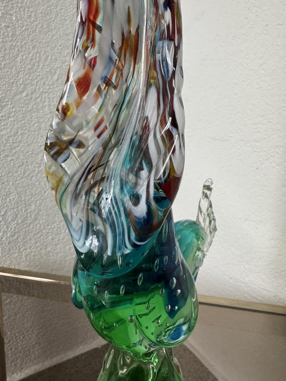 Image 1 of Pheasant Murano Glass 60's