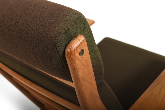 Image 1 of Sillón de respaldo alto Hans J. Wegner GE-290, década de 1950