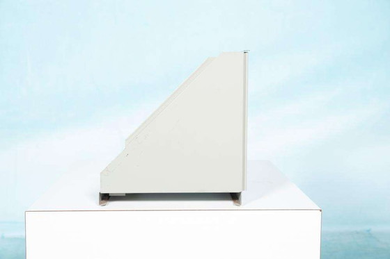 Image 1 of Vintage Metal lecture holder 1960s, LP single storage unit