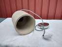 Lampe suspendue vintage en béton