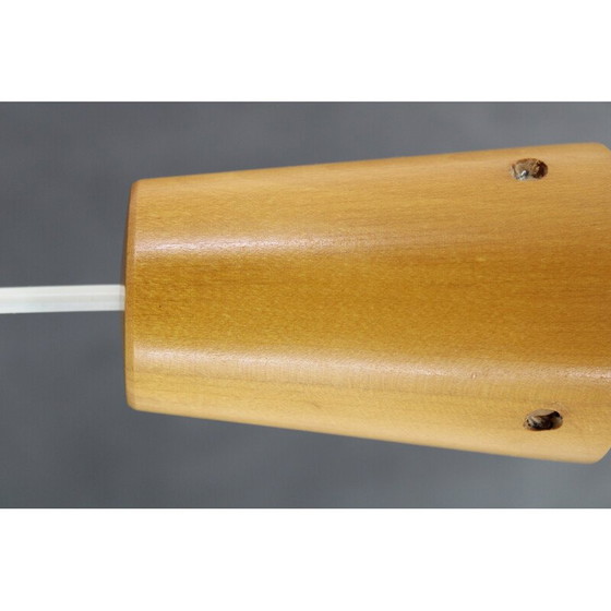Image 1 of Vintage glass pendant lamp by Uluv, Czechoslovakia 1960s