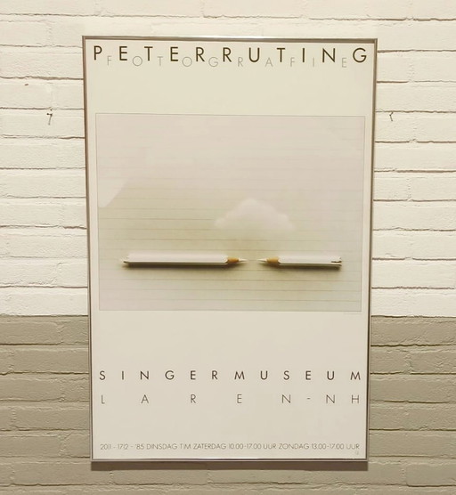 Vintage Peter Ruting 'Het Potlood' Museum Poster 