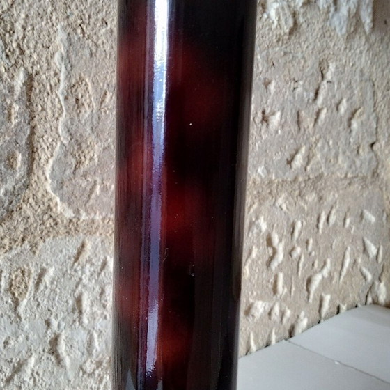 Image 1 of Brass and plexiglass vintage column lamp by Maison le Dauphin