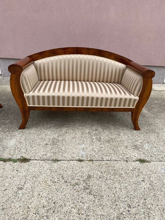 Image 1 of 2x Biedermeier sofa