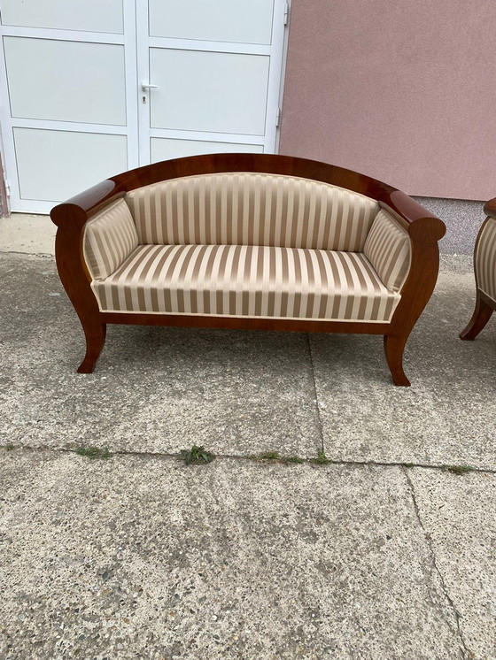 Image 1 of 2x Biedermeier sofa