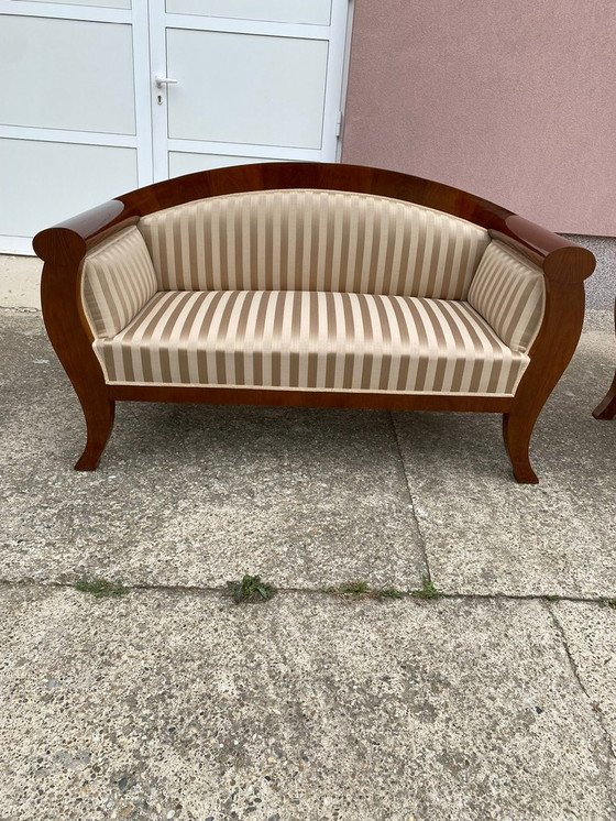 Image 1 of 2x Biedermeier sofa