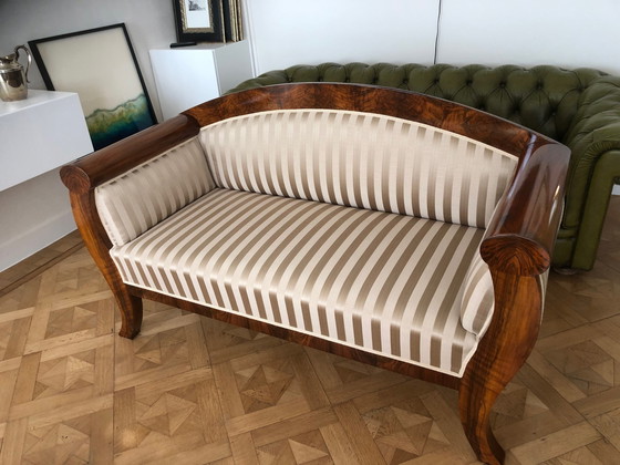 Image 1 of 2x Biedermeier sofa