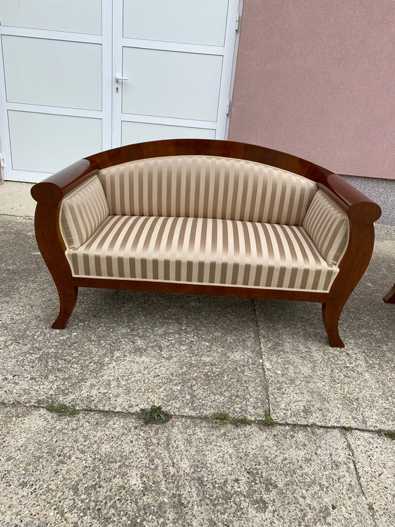 Image 1 of 2x Biedermeier sofa