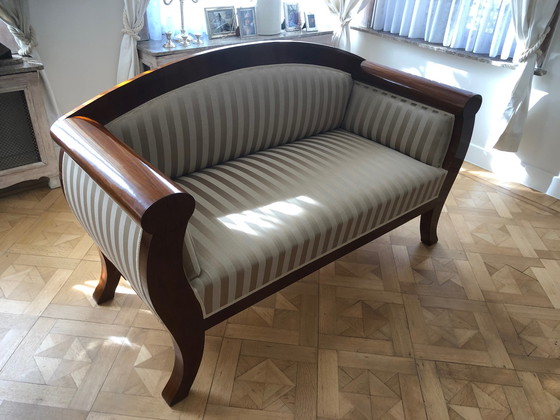 Image 1 of 2x Biedermeier sofa