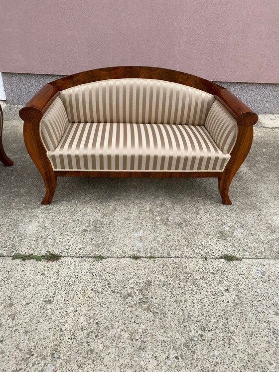 Image 1 of 2x Biedermeier sofa