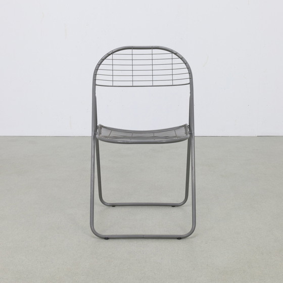 Image 1 of 2x Postmodern Folding Chair by Niels Gammelgaard for Ikea, 1980s