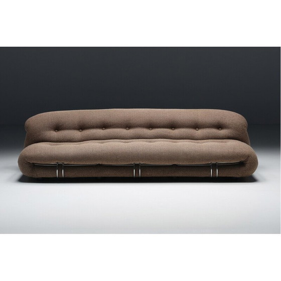 Image 1 of Vintage Soriana sofa by Afra and Tobia Scarpa for Cassina, 1970s