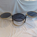 Leimotiv double swivle coffee table