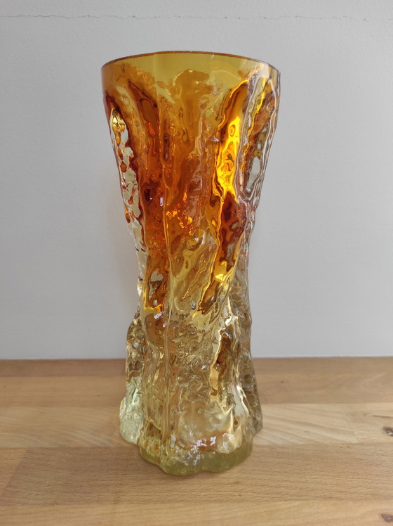 Image 1 of Ingrid Glashutte Vase en forme de tronc d'arbre