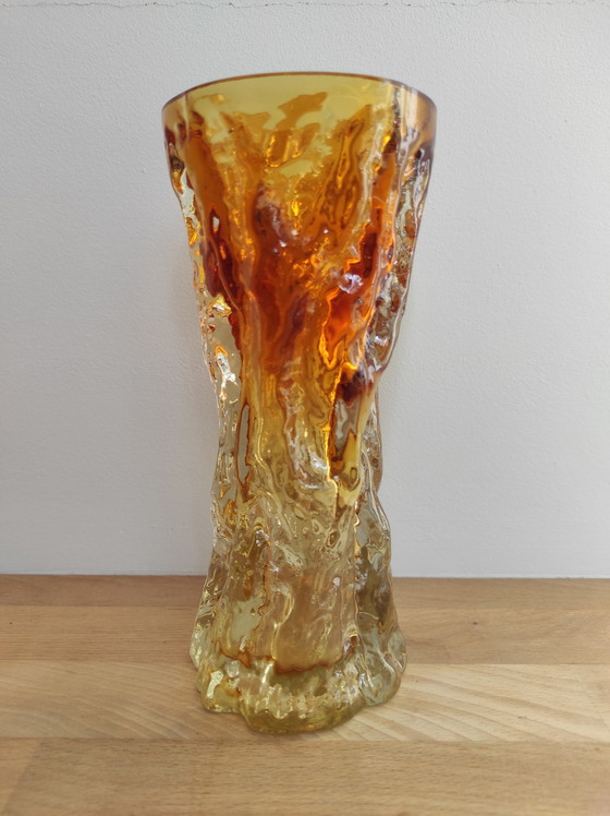 Image 1 of Ingrid Glashutte Vase en forme de tronc d'arbre