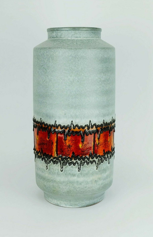 1960s floorvase carstens toennieshof keramik model 1264-45