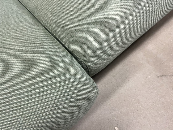 Image 1 of Leolux 3 seater Cuno Green fabric