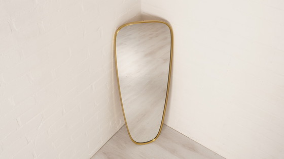 Image 1 of Vintage mirror | Messing | 95 cm