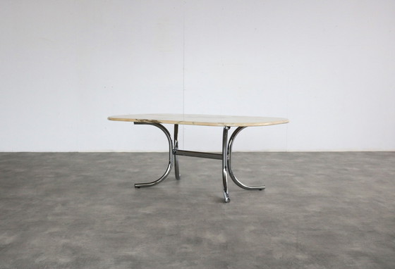 Image 1 of Tavolino da caffè vintage in marmo svedese