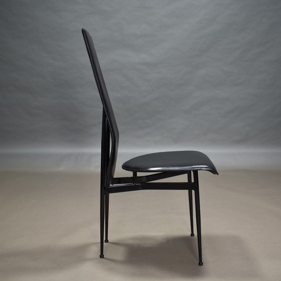 Image 1 of Ensemble de six chaises FASEM par Vegni et Gualtierotti, Italie - vers 1980