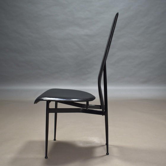 Image 1 of Ensemble de six chaises FASEM par Vegni et Gualtierotti, Italie - vers 1980