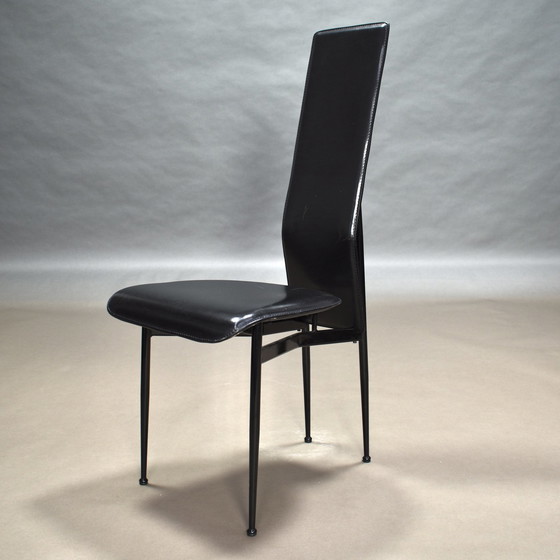 Image 1 of Ensemble de six chaises FASEM par Vegni et Gualtierotti, Italie - vers 1980