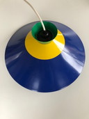 Vintage 1980 WLP Germany Lampe pendante à suspension
