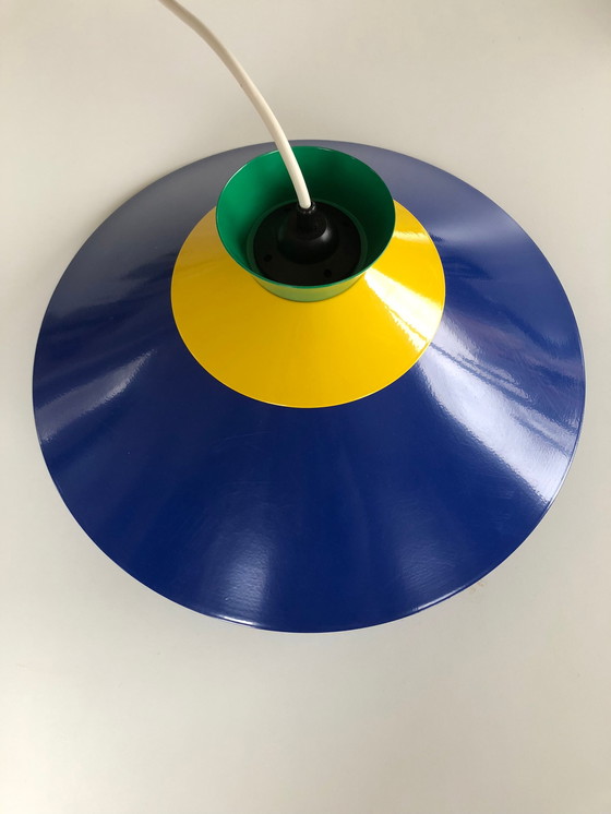 Image 1 of Vintage 1980 WLP Germany Lampe pendante à suspension