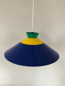 Vintage 1980 WLP Germany Lampe pendante à suspension
