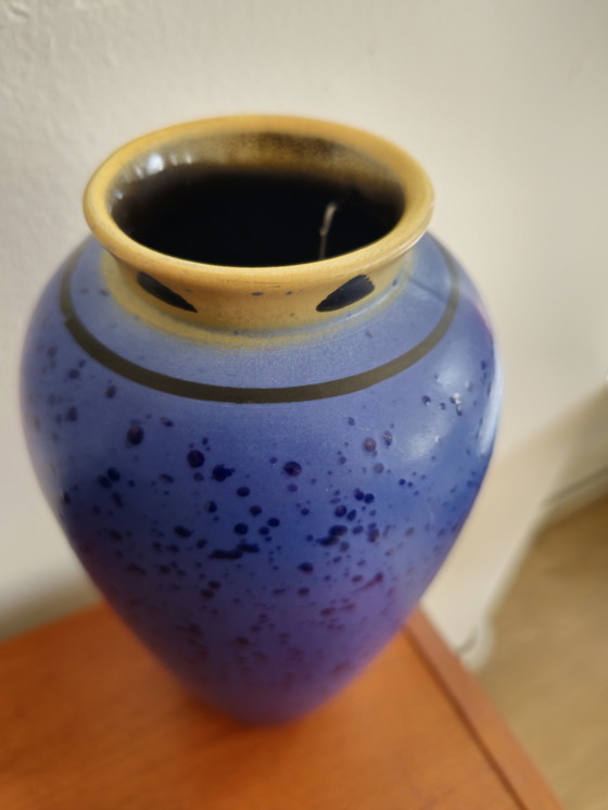 Image 1 of West Germany Vase Blue