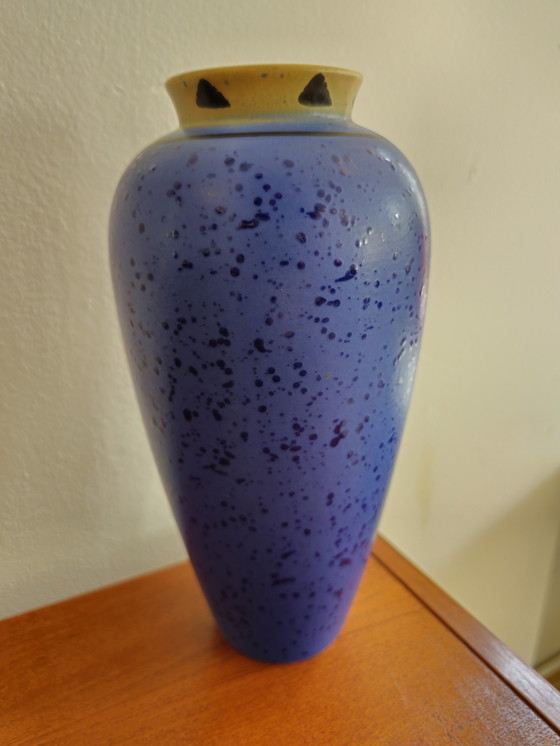 Image 1 of West Germany Vase Blue