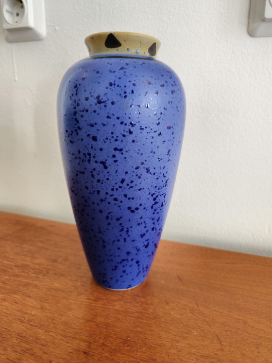 Image 1 of West Germany Vase Blue