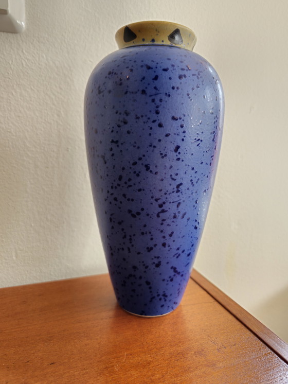 Image 1 of West Germany Vase Blue