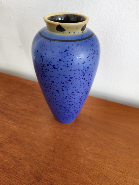 Image 1 of West Germany Vase Blue