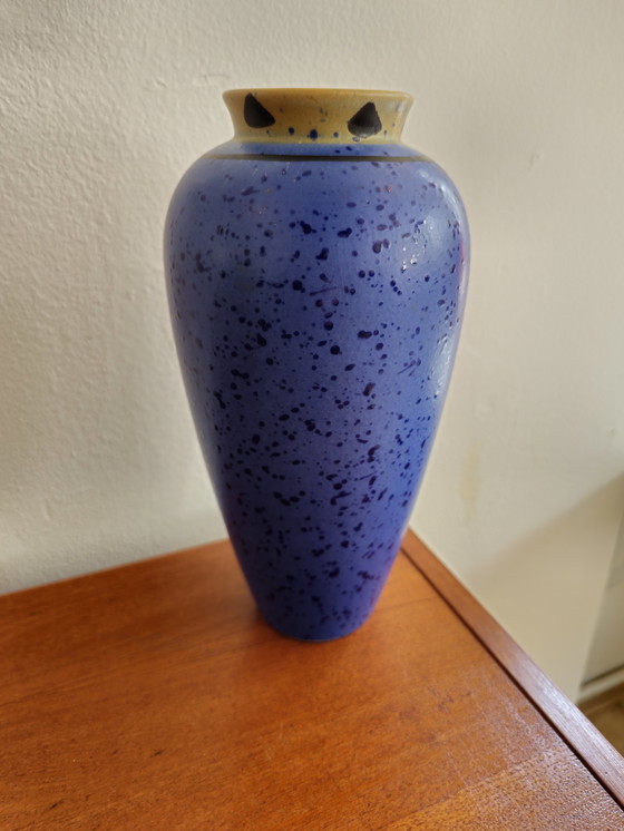 Image 1 of West Germany Vase Blue