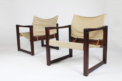 Chaise safari vintage Karin Mobring