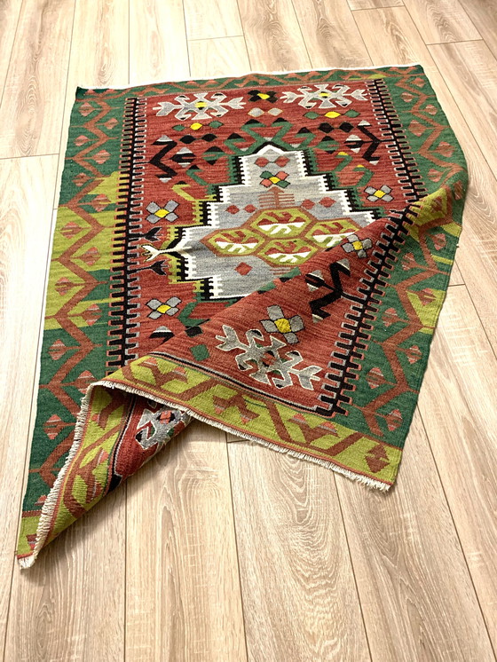 Image 1 of Tapis Kilim turc vintage