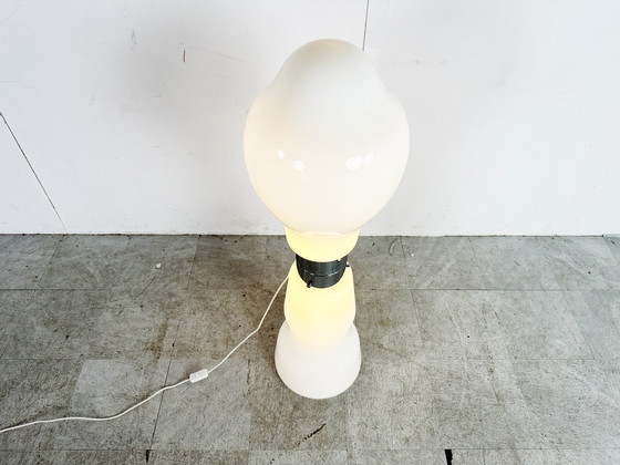 Image 1 of Italian glass floor lamp