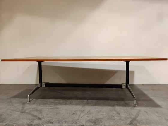 Image 1 of Charles & Ray Eames dining table or conference table 1980s