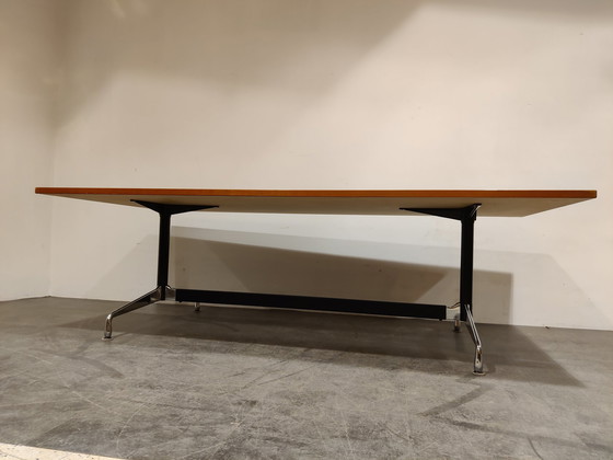 Image 1 of Table de salle à manger ou de conférence Charles & Ray Eames années 1980