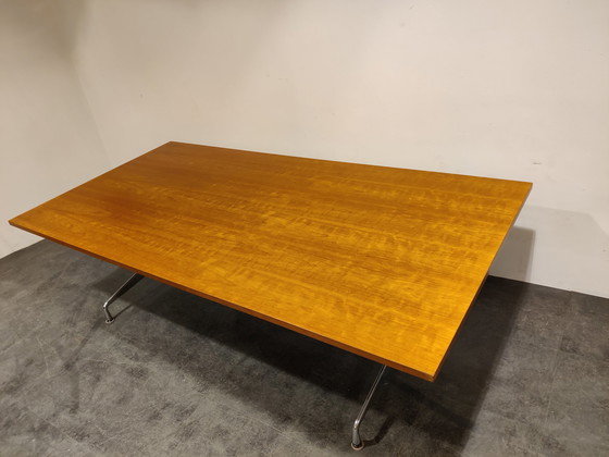 Image 1 of Charles & Ray Eames dining table or conference table 1980s