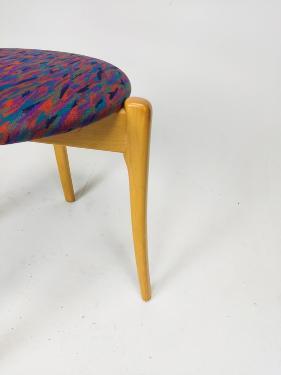 Image 1 of 4 sedie da pranzo in legno dal design vintage danese