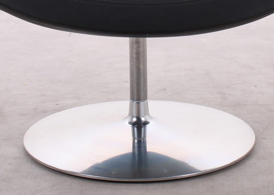 Image 1 of Artifort Apollo fauteuil pivotant noir