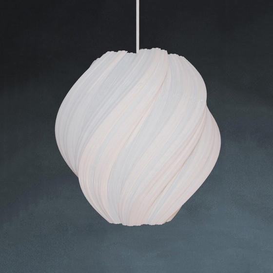 Image 1 of Swiss Design Koch #2 Anticlockwise Pendant light White