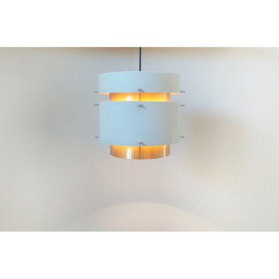 Image 1 of Pair of mid century pendant lamps, Denmark 1970s