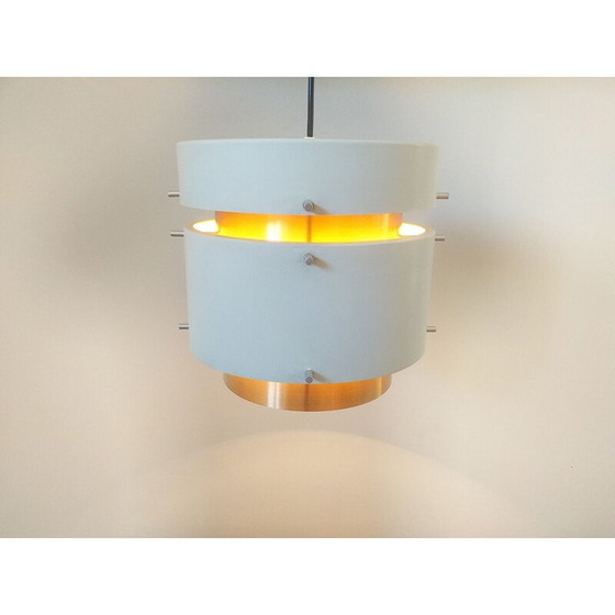 Image 1 of Pair of mid century pendant lamps, Denmark 1970s