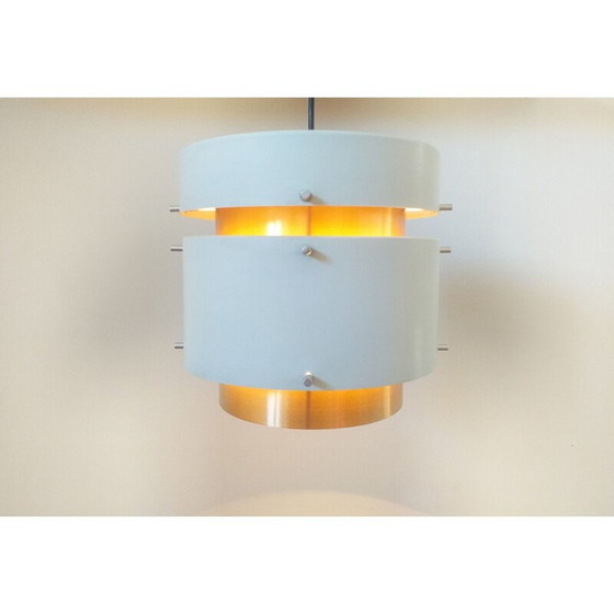 Image 1 of Pair of mid century pendant lamps, Denmark 1970s