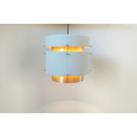 Image 1 of Pair of mid century pendant lamps, Denmark 1970s