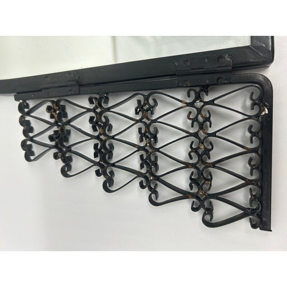 Image 1 of Vintage wrought iron mirror, 1950