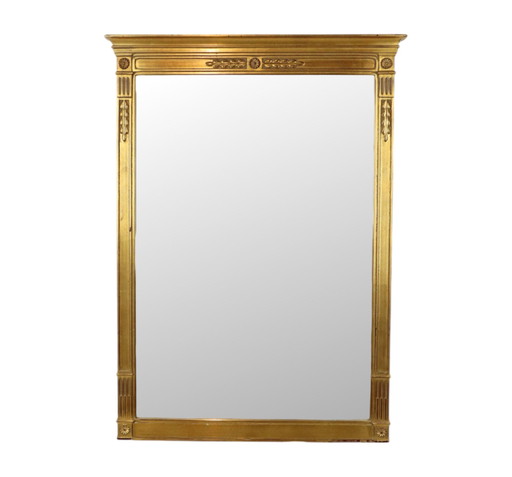 Deknudt Mirror Gilded Empire Style